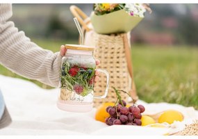 Barattolo con cannuccia 600 ml Fuori – Vialli Design