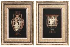 Quadro DKD Home Decor 53 x 3 x 73 cm Vaso Neoclassico (2 Unità)