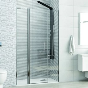 Porta doccia 110cm battente con 2 fissi KPX6000 - KAMALU