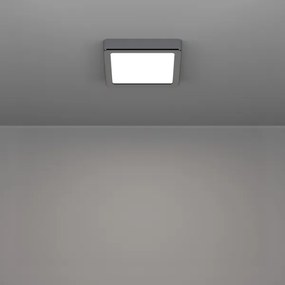 Eglo 901765 - Plafoniera per bagno FUEVA LED/7W/230V 15x15 cm IP44 cromo