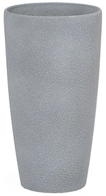 Set di 2 vasi polvere di pietra grigio ⌀ 23 cm ABDERA Beliani