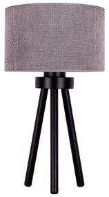Duolla - Lampada da tavolo LYON 1xE27/15W/230V diametro 30 cm grigio