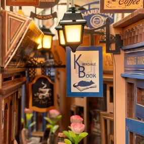 RoboTime - Fermalibri LED 3D, Incontro in Galleria, 2xAAA