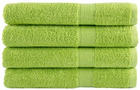 Asciugamani Premium Solund 4 Pz Verdi 100x200 Cm 600 G/m² /