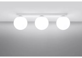 Sollux SL.1148 - Plafoniera YOLI 3xG9/12W/230V bianco
