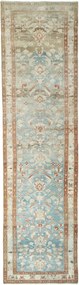 Hamedan Tappeto persiano 110x410 Blu (Iran) Annodato A Mano