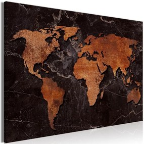 Quadro Copper Map (1 Part) Wide