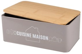 Contenitore per il pane in metallo - Homéa