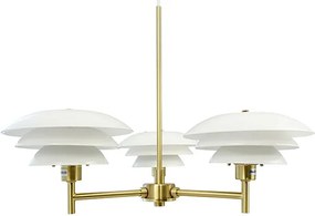 DybergLarsen - DL20 Lampadario Opal/Brass DybergLarsen