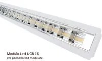 Modulo Led UGR 16 Bianco Caldo 2700K 15W 30-40V 400mA 150LM/W Per Pannello Led Modulare FP6060 FP30120