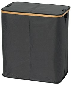 Portabiancheria doppio scomparto Domopak Living 54x34x58,5cm