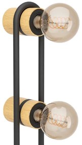 Eglo 43544 - Lampada da terra CHIEVELEY 3xE27/28W/230V