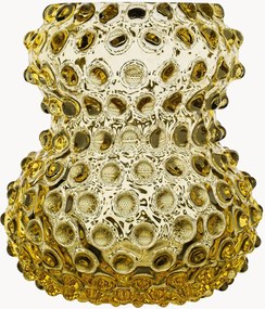 Vaso in vetro soffiato Hobnail Birdie, alt. 13 cm