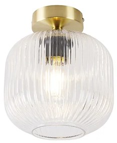 Lampadario Art Déco in ottone - Karel