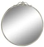 Specchio da parete DKD Home Decor Metallo Bianco (80 x 3,5 x 85 cm)