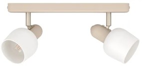 Eglo 900715 - Faretto CORATO 2xE14/18W/230V