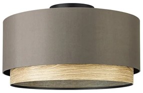 Eglo 390117 - Plafoniera MARCHENA 1xE27/40W/230V marrone