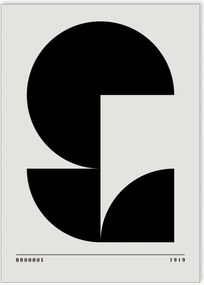 Poster Bauhaus 1919