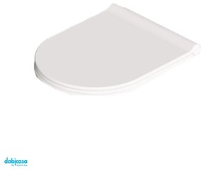 Alice Ceramica "Form/Unica" Coprivaso Soft-Close Bianco Opaco