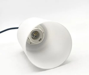 Lampadario a cavo MARKUS 5xE27/15W/230V nero/rovere