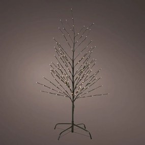 Albero di Natale 493459 LED Batteria Nero Ø 80 x 150 cm