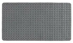Tappeto Antiscivolo In PVC Per Doccia Mosaico Grigio 40x70 Cm
