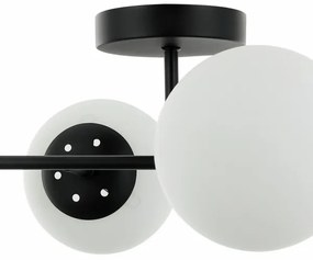 Plafoniera MADDIE 4xE14/5W/230V nero