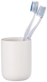 Tazza in ceramica bianca per spazzolini da denti Olinda - Allstar
