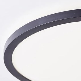 Brilliant - Lampada da soffitto a LED MILTON LED/18W/230V Ø 29,3 cm nera