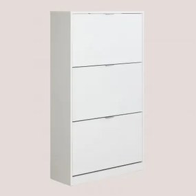 Scarpiera in legno Allai Colors Bianco - Sklum