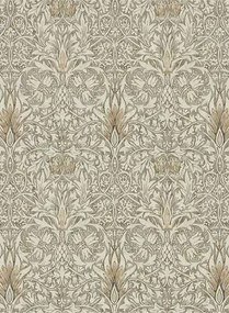 Tapete Snakeshead von Morris & Co. - Stone/ Cream