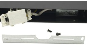 Applique a LED da esterno 2xLED/4W/230V IP54 30 cm nero