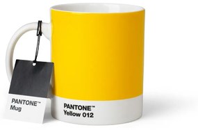 Tazza in ceramica gialla 375 ml Yellow 012 - Pantone
