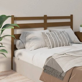 Testiera Per Letto Ambra 126x4x100 Cm İn Legno Di Pino /