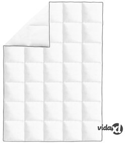 vidaXL Piumone Invernale 2 pz Piuma Anatra 155x200 cm