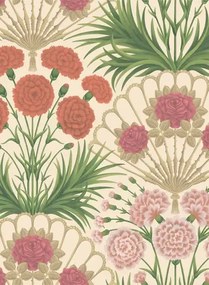 Tapete Flamenco Fan von Cole & Son - Cream