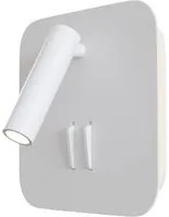 Applique Da Parete Moderno Ios 176 Alluminio Bianco Luce Led Integrato 10W