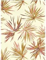 Harlequin Carta da parati Aucuba - Gold/ Rosewood/ Parchment