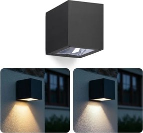 Lampada solare da parete QUERK LED/1,2V 3000/4000K IP54 800 mAh