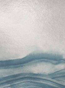 Coordonne Wandbild Atmospheric Haze Metallics - Silver