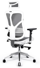 Sedia ergonimica Diablo V-Basic: Bianco Grigio