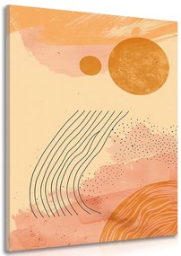 Stampa su tela – Motivi moderni Peach Fuzz