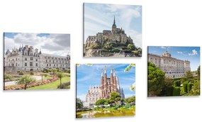 Set di quadri – Ricchezza storica