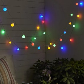 Catena luminosa colorata Partylights , lunghezza 7,35 m Berry - Star Trading