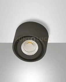 Anzio luce spot antracite 3000k 630lm 6w in alluminio ip21