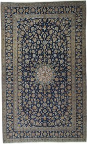 Kashan Tappeto 310 x 500 Blu (Iran) Annodato A Mano