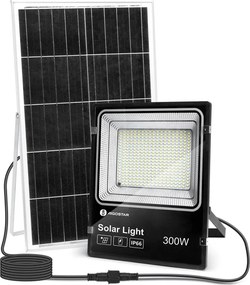 Aigostar - LED Faro solare dimmerabile LED/300W/3,2V IP66 + +TC
