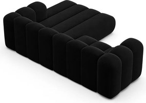 Divano angolare antracite ad angolo destro Lupine - Micadoni Home