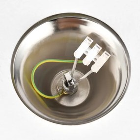 Brilagi - Lampadario a catena ECLIPSE 7xE14/10W/230V Ø 48 cm argento