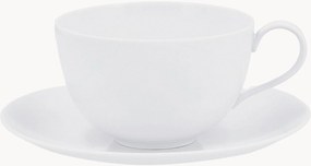 Tazza da colazione in porcellana fatta a mano con piattino Urbino